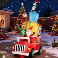 Inflatable Santa Delivery Truck