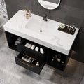 Floating Bathroom Vanity with Ceramic Sink — 39"