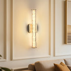 K9 Crystal Wall Sconces, Set of 2 — 19.7", Gold
