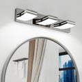 Minimalist 3-Light LED Vanity Light — Chrome