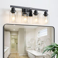 Rustic Farmhouse 4-Light Vanity Light