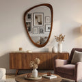 Organic Wood Frame Mirror — 24" x 36", Black Walnut