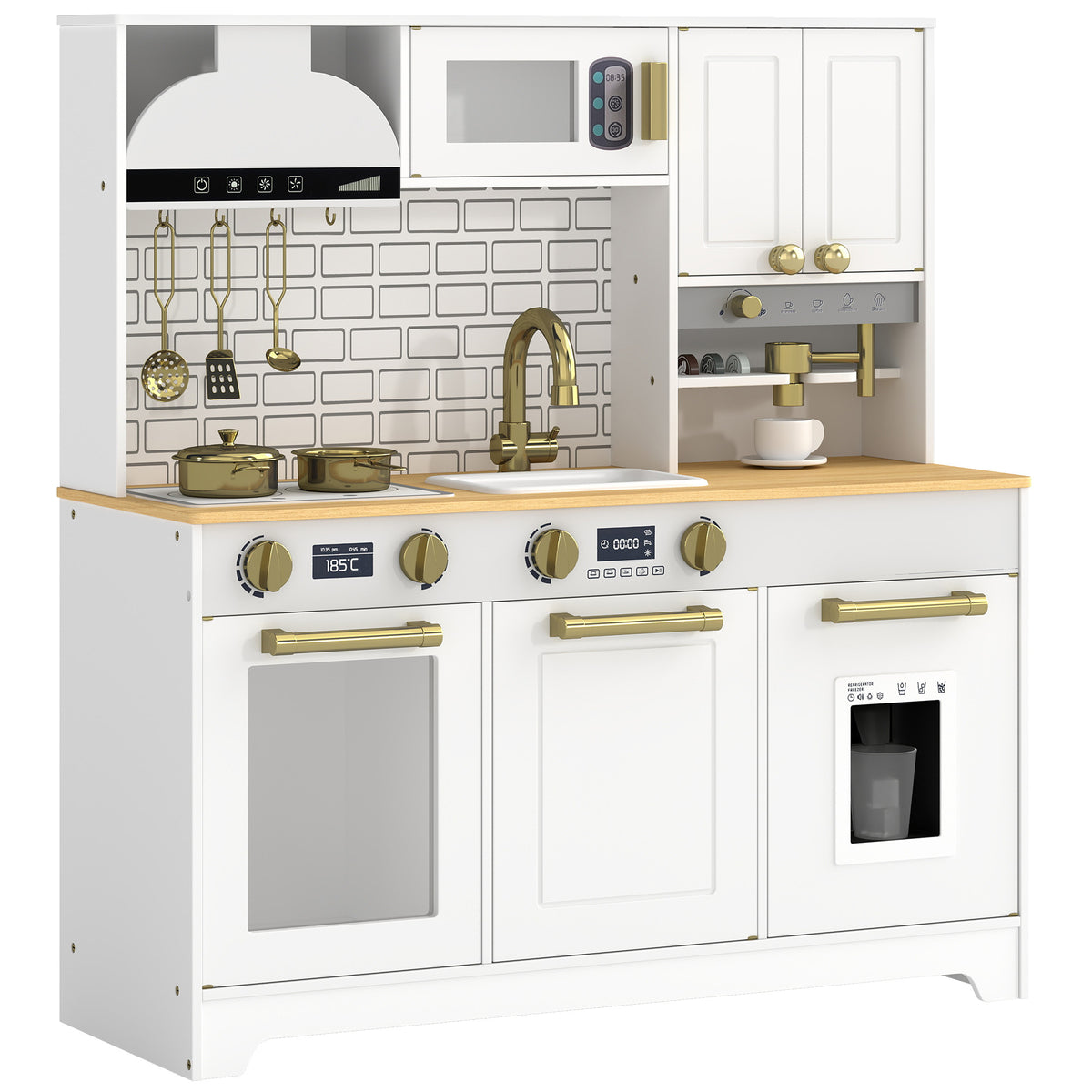 Deluxe Play Kitchen — White