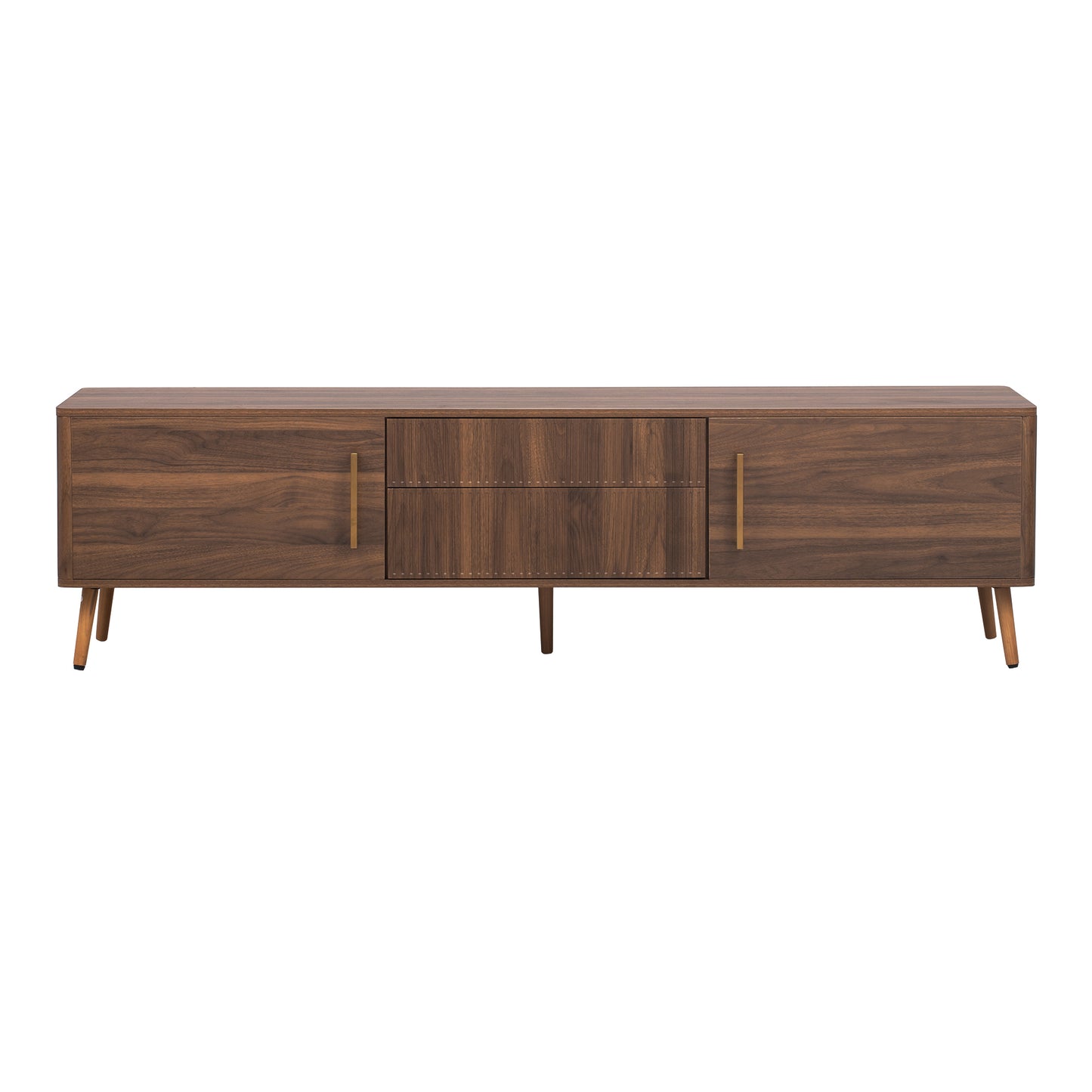 Lilo Mid-Century TV Stand — 2 Drawers