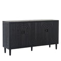 Sisi Sideboard Cabinet — Modern Black