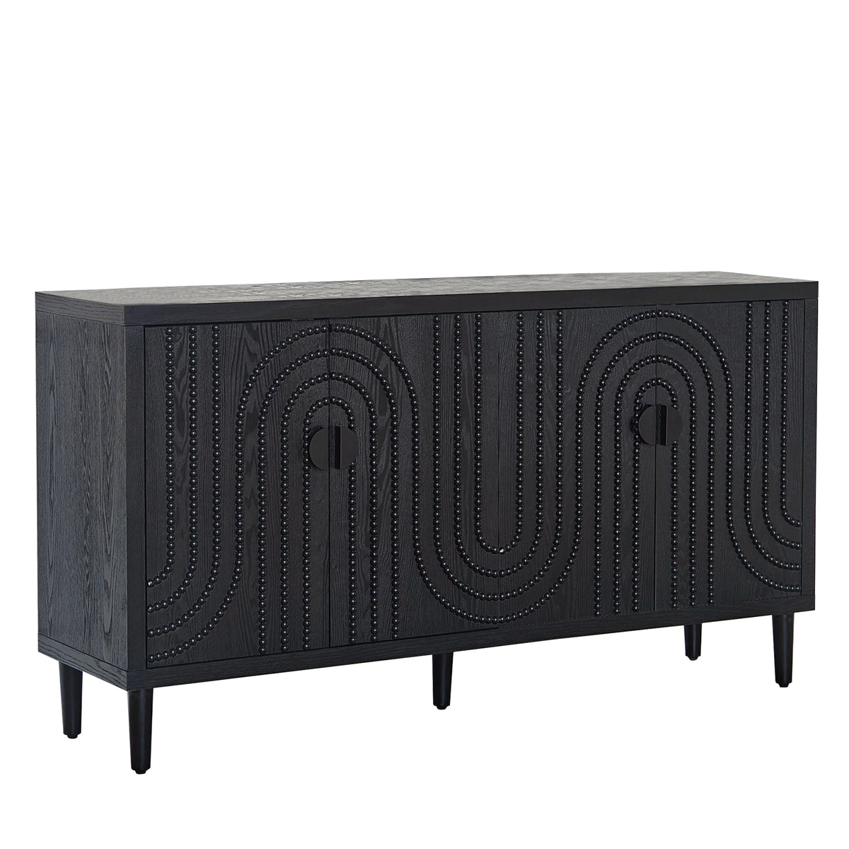 Sisi Sideboard Cabinet — Modern Black