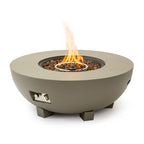 Round Iron Fire Pit Table — 36"