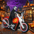 Halloween Inflatable Ghost Biker
