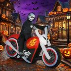 Halloween Inflatable Ghost Biker