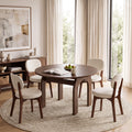 Extendable Drop-Leaf Dining Table — 51", Walnut