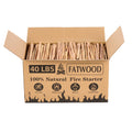Natural Pine Fatwood Fire Starter — 40 lb