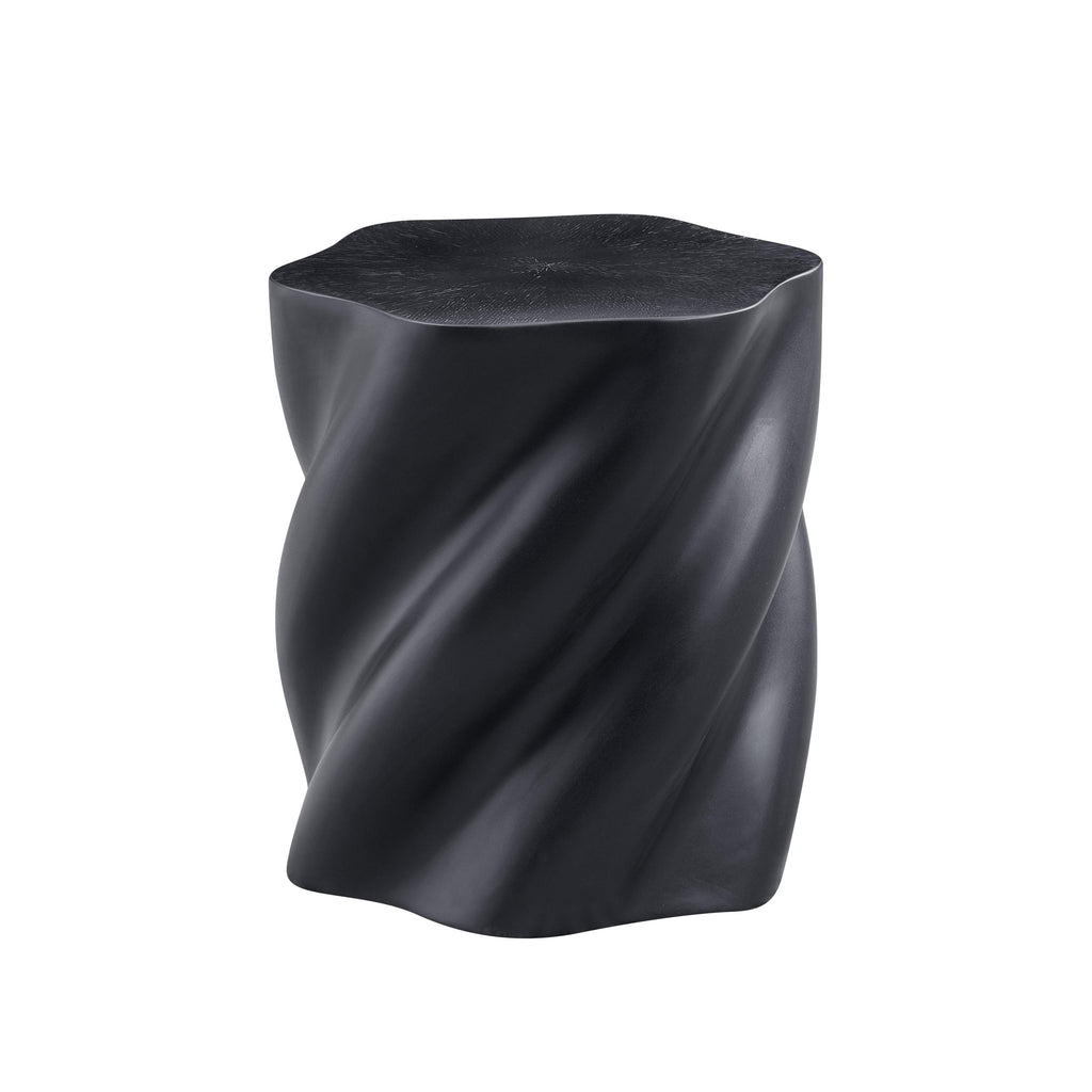 Petal Side Table — Black