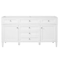 Bathroom Vanity Cabinet — 59", White (Cabinet Only)